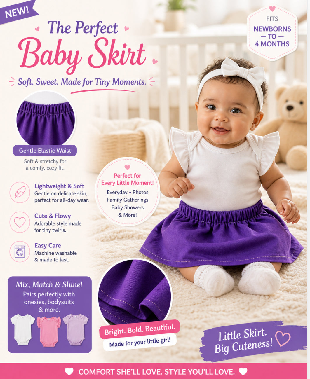 Baby skirts