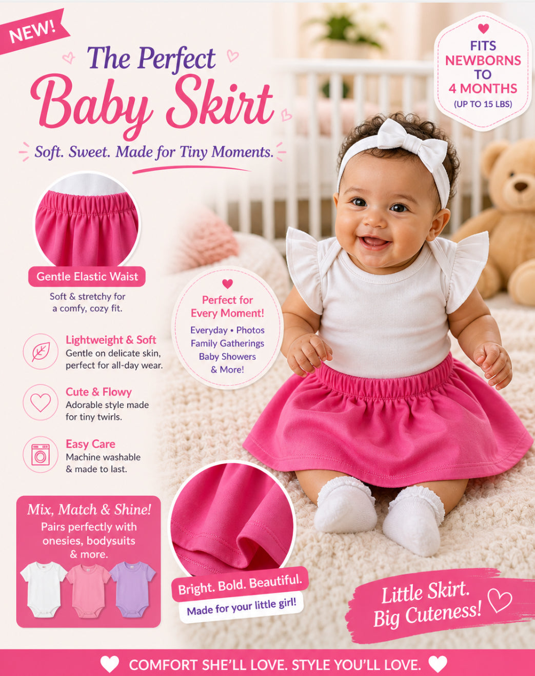 Baby skirts