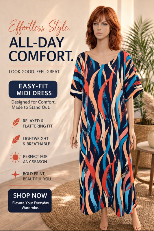 Dark Navy swirls